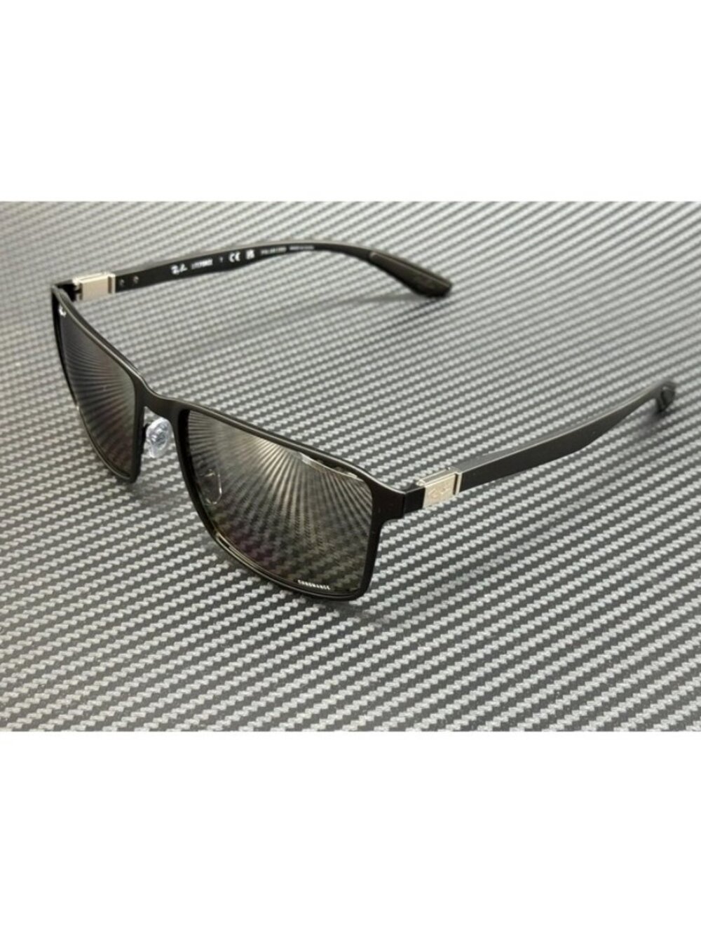 New Black Men Matte Black Sunglasses 59-17-145